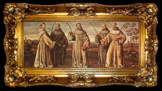 framed  LICINIO, Bernardino Franciscan Martyrs sf, ta009-2